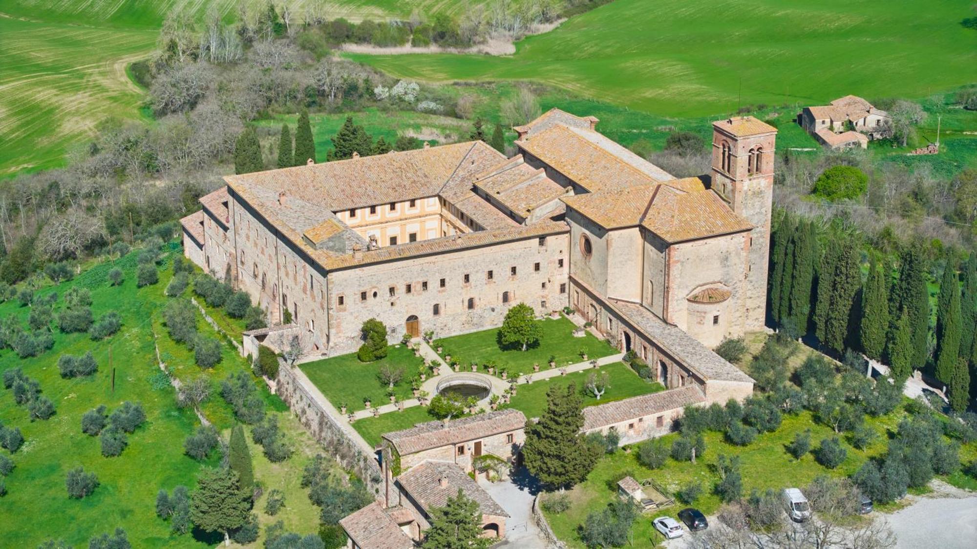 Villa Monastero Sant'Anna In Camprena Pienza Exterior foto