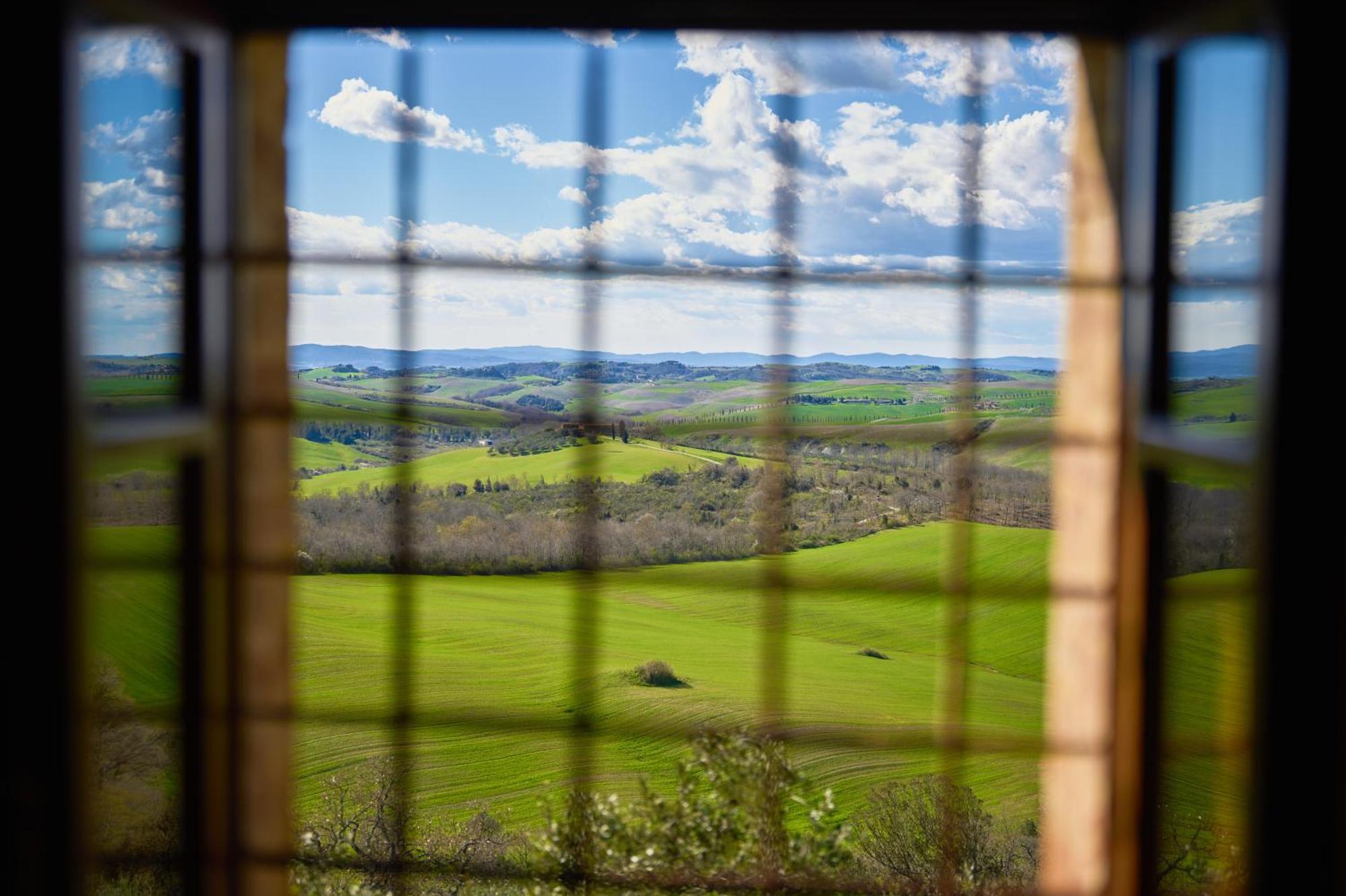 Villa Monastero Sant'Anna In Camprena Pienza Exterior foto